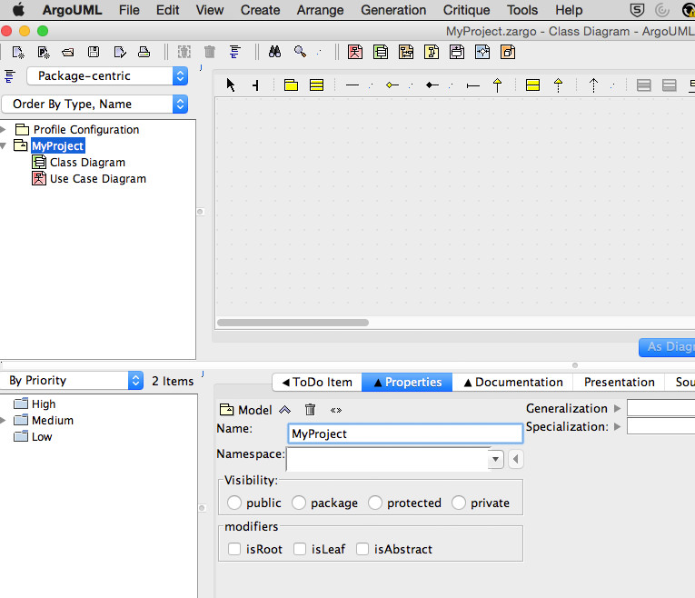 Class Diagram - Project